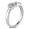 thumbnail image 2 of Miabella Diamond-Accent Sterling Silver Infinity Ring, 2 of 5