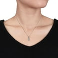 thumbnail image 3 of Miabella Diamond-Accent Sterling Silver Infinity "mom" Pendant, 18", 3 of 4