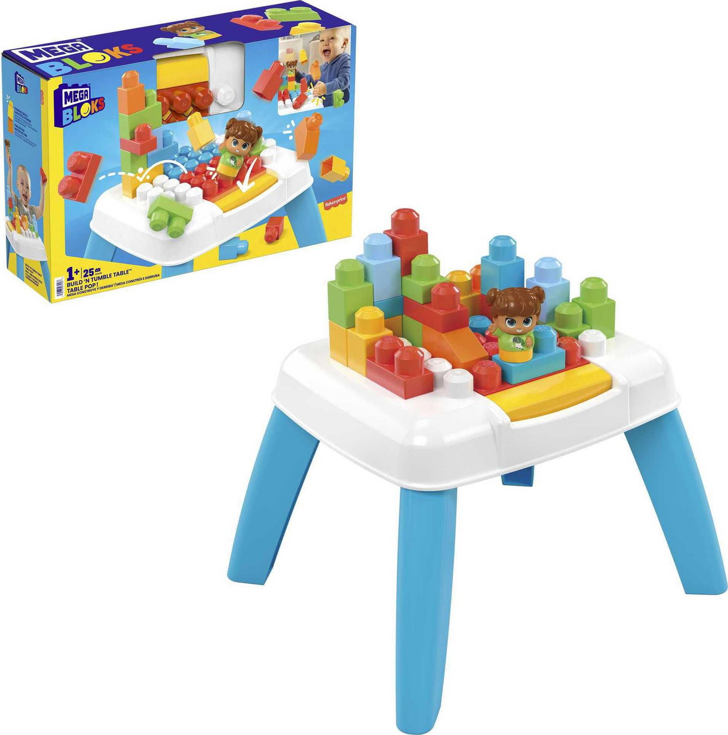 Mega bloks shop and table