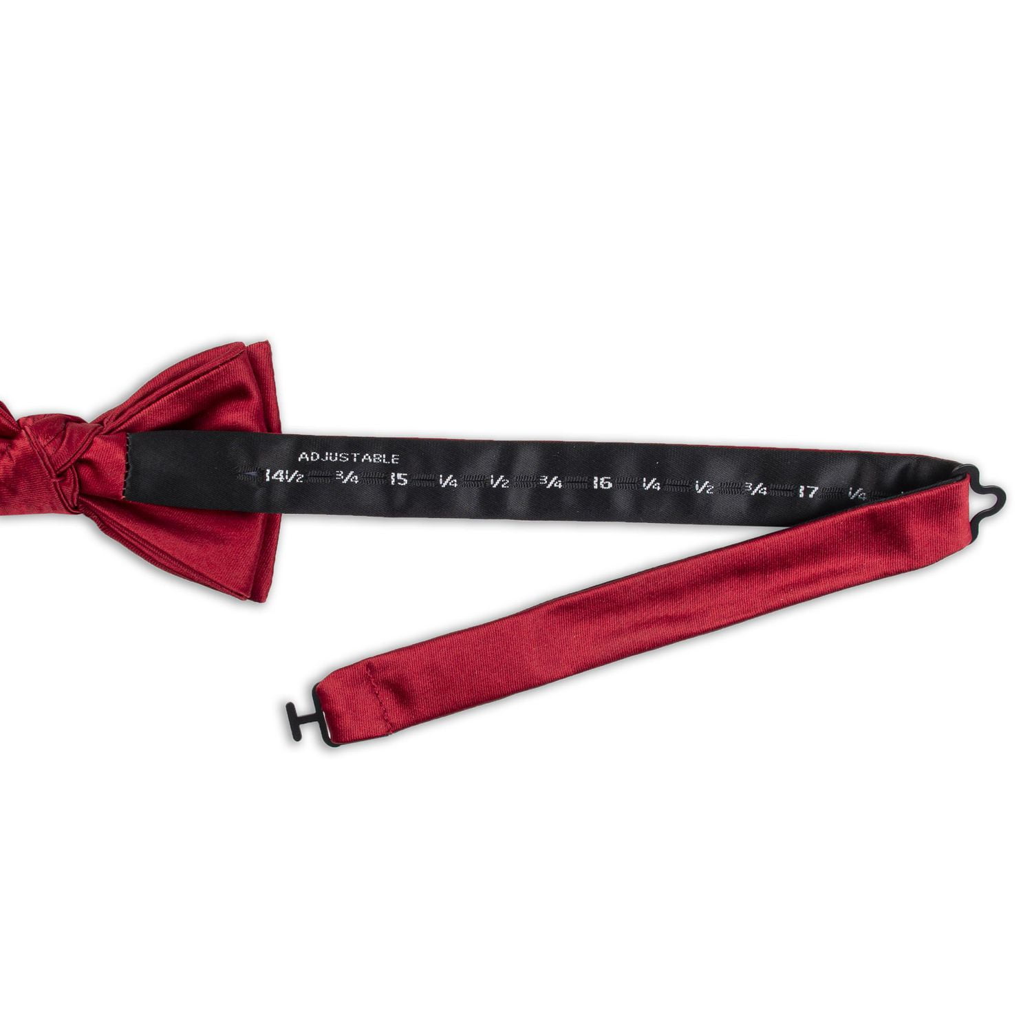 Red Plain Bow Tie from Buckle