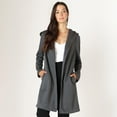 thumbnail image 1 of Devoted long sleeve hooded trench coat, 1 of 2