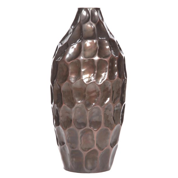 Vase en métal nid d'abeille, bronze HOMETRENDS®