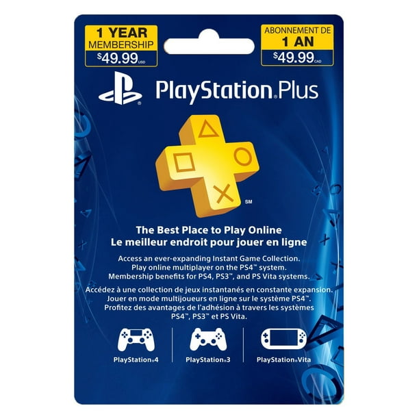 PlayStation® Plus Abonnement de 12 mois 