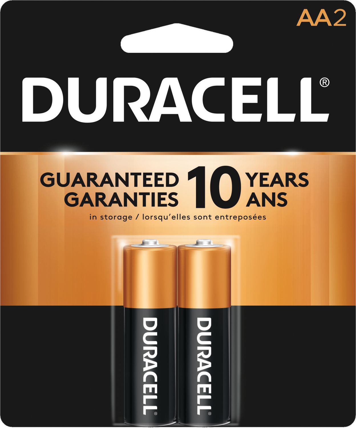 Duracell 1.5V Coppertop Alkaline AA Batteries, 2 Pack Walmart Canada