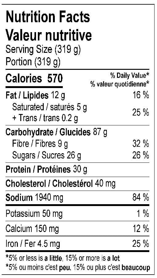 Wrap BBQ du Sud-Ouest Freshii