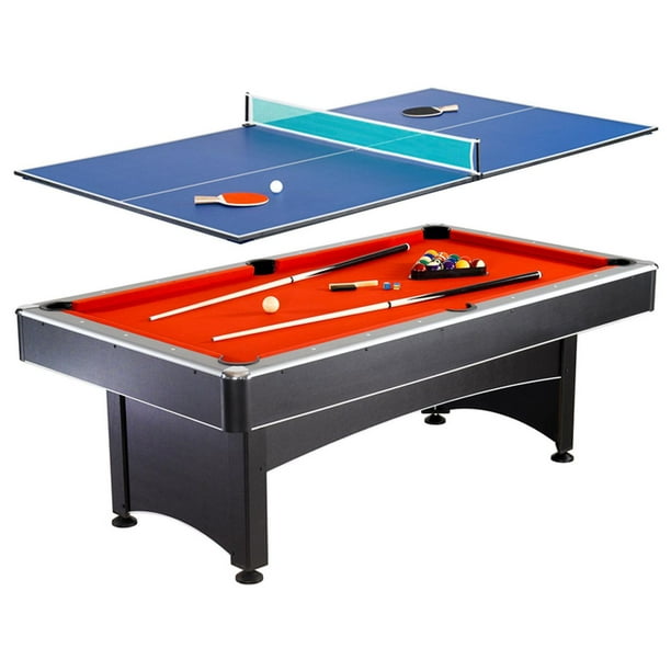 Table de billard Maverick (2,13 m) et jeu de tennis de table