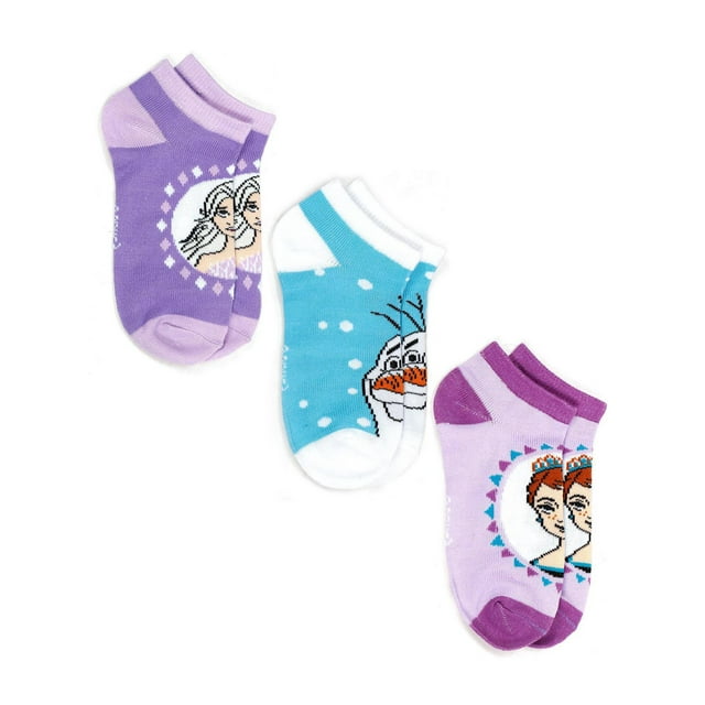 Frozen 2 Printed Socks Three-Pack for Girls