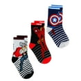thumbnail image 1 of Avengers 3 pack of socks for Boys, 1 of 2