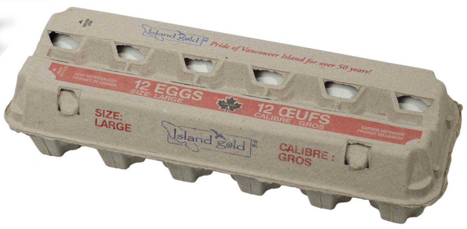 Island Gold Large White Eggs Walmart Canada
