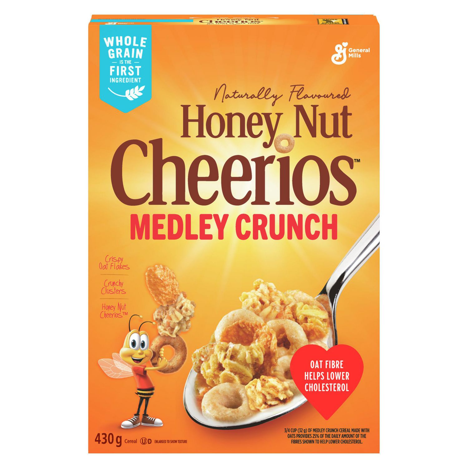 Cheerios Honey Nut Hearty Oat Crunch Cereal Walmart Canada