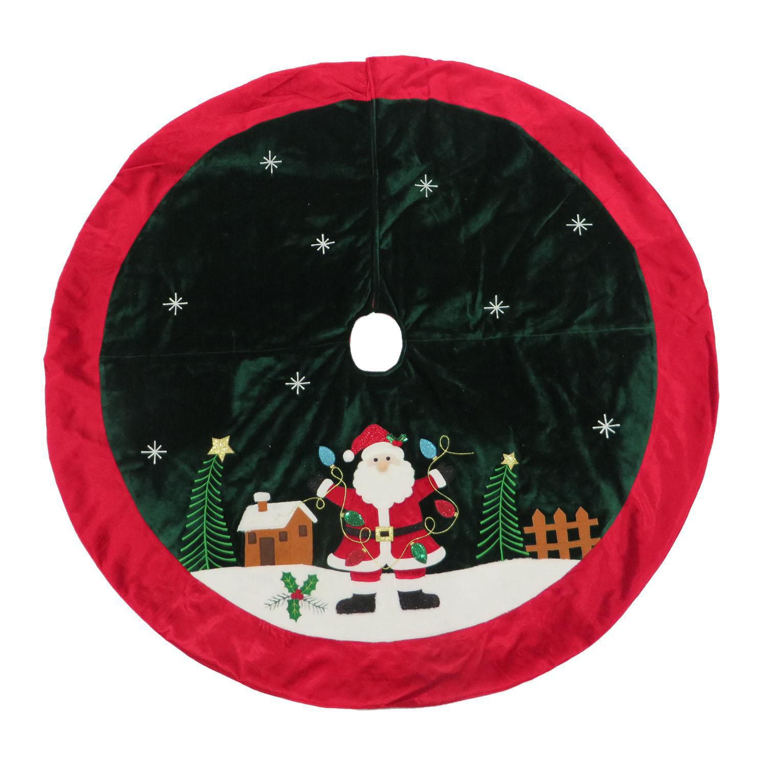 Holiday Time 48 inch Velvet Santa Tree Skirt Walmart Canada