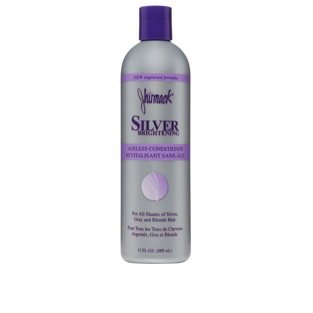 Revitalisant Sans-âge Silver Brightening de Jhirmack 355ml 355 ml - For all shades of silver, gray and blonde hair