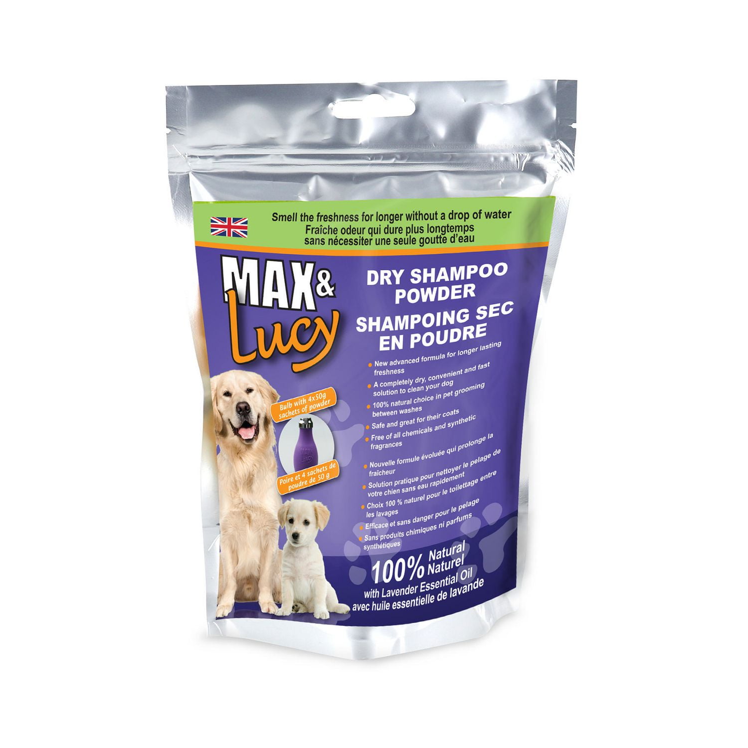 Dry dog outlet shampoo walmart