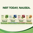 thumbnail image 4 of Gravol Ginger Traveler's Shield Probiotic - Nausea & Upset Stomach Relief - Reduces Risk of Traveler's Diarrhea - Non-Drowsy, 24 Capsules, 4 of 7