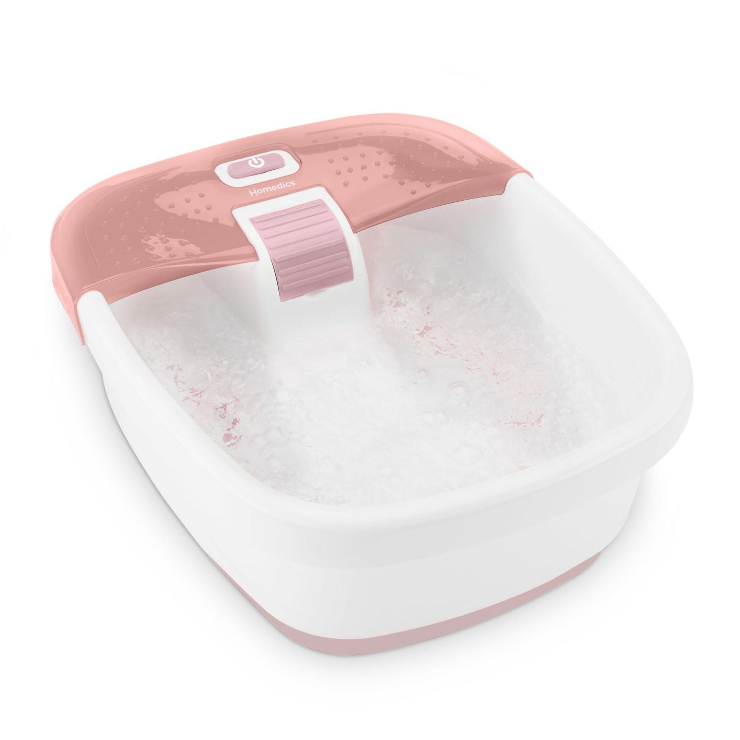 Homedics Bubble Bliss® Deluxe Foot Spa - Pink