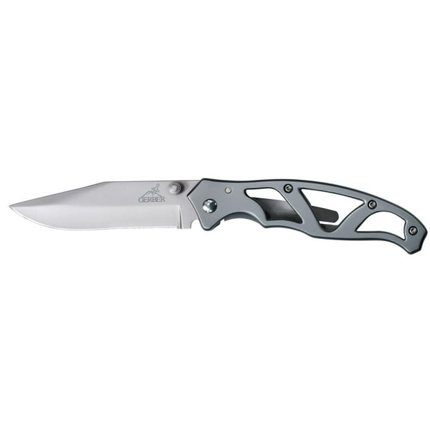 Couteau à lame fine en acier inoxydable Paraframe II de Gerber - 22-48448