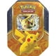 Jeu de cartes à échanger en coffret métallique d'automne jaune Pikachu 2016 de Pokémon - Français – image 1 sur 1
