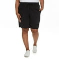thumbnail image 1 of Penmans Plus Women's Side Slit Bermuda Short, 1 of 6