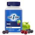 thumbnail image 1 of One A Day Men's Multivitamin Gummies - with Vitamin A, C, D, Zinc for Immune and Bone Health, Biotin for Energy Metabolism, Selenium Antioxidants, 1 of 11