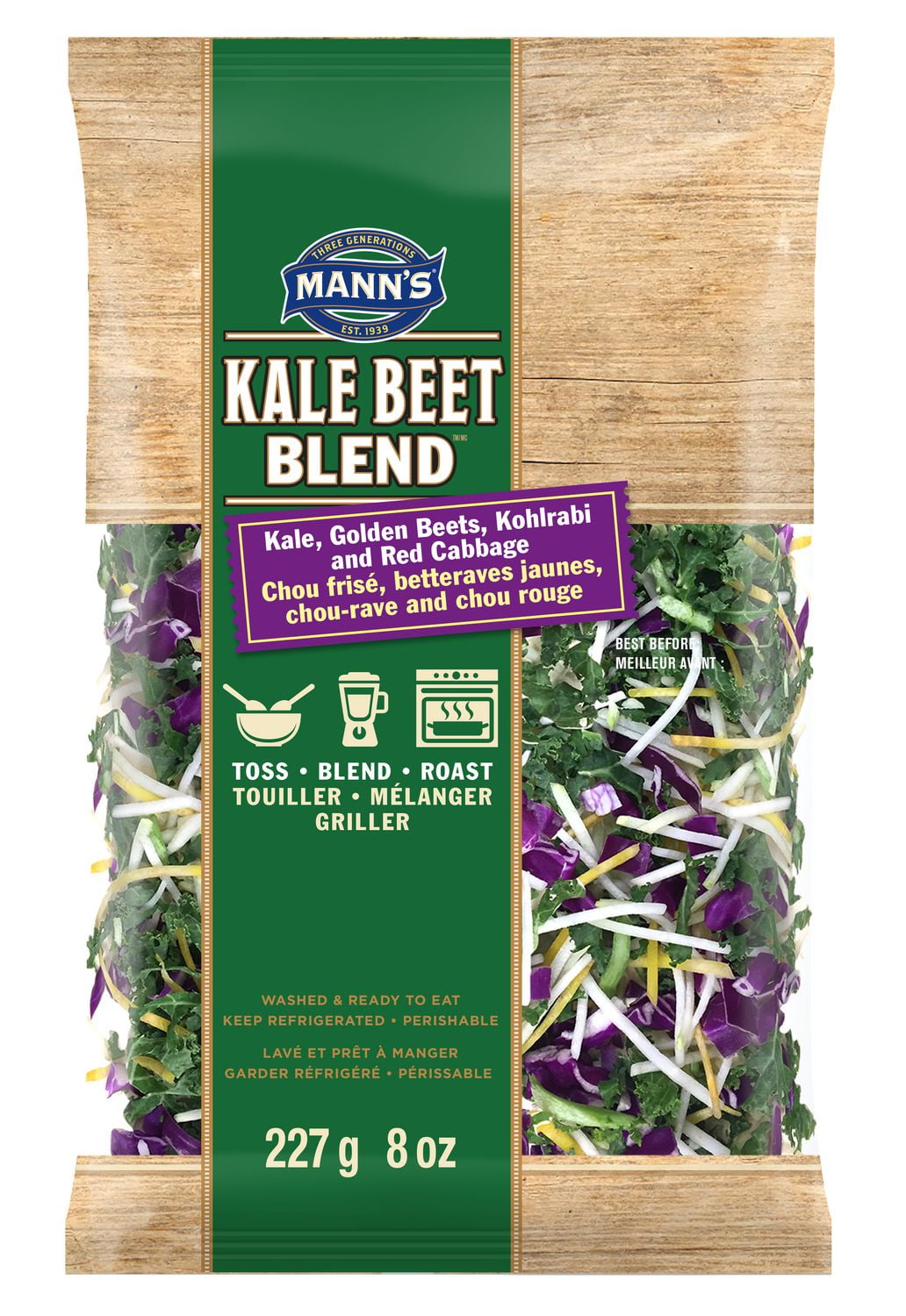 Mann's Mélange de betteraves Kale