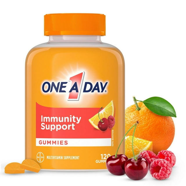 One A Day Multi+ Immunity Multivitamin Gummies for Adults