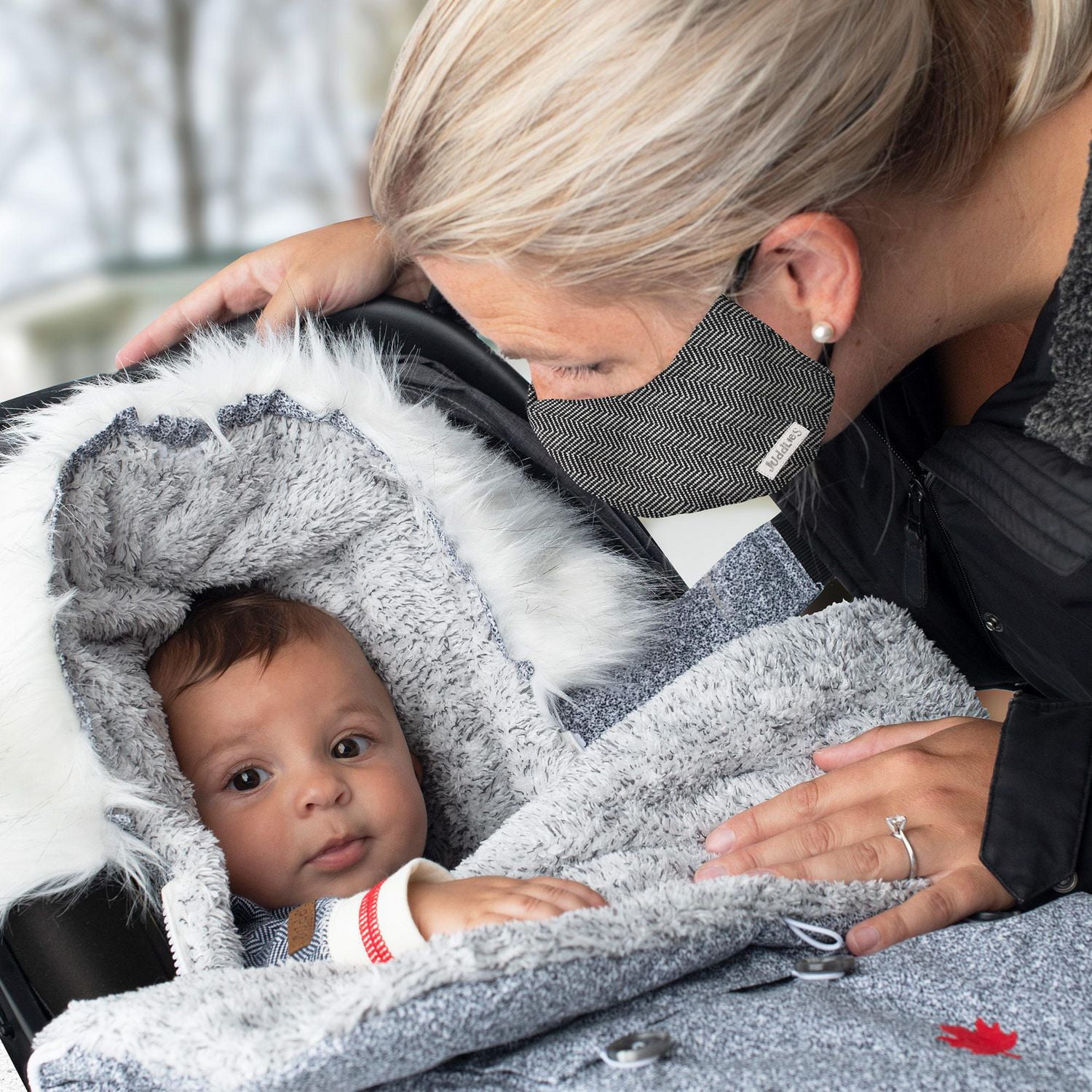 Car seat bunting store bag