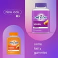 thumbnail image 2 of One A Day Women's Multivitamin Gummies - with Vitamins A, C, D and Zinc to Support Immune Function, Biotin for Healthy Hair, Skin and Nails, 2 of 11