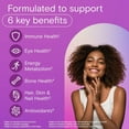 thumbnail image 3 of One A Day Women's Multivitamin Gummies - with Vitamins A, C, D and Zinc to Support Immune Function, Biotin for Healthy Hair, Skin and Nails, 3 of 11