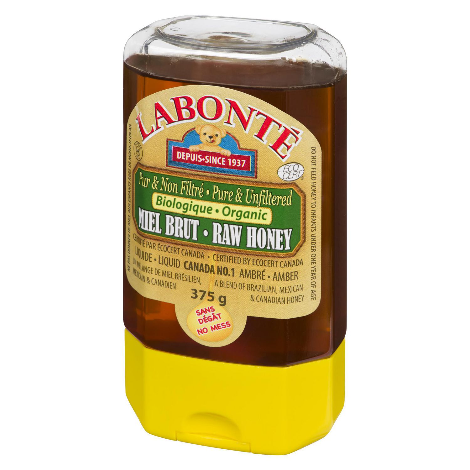 Labonté Raw Organic Honey | Walmart Canada