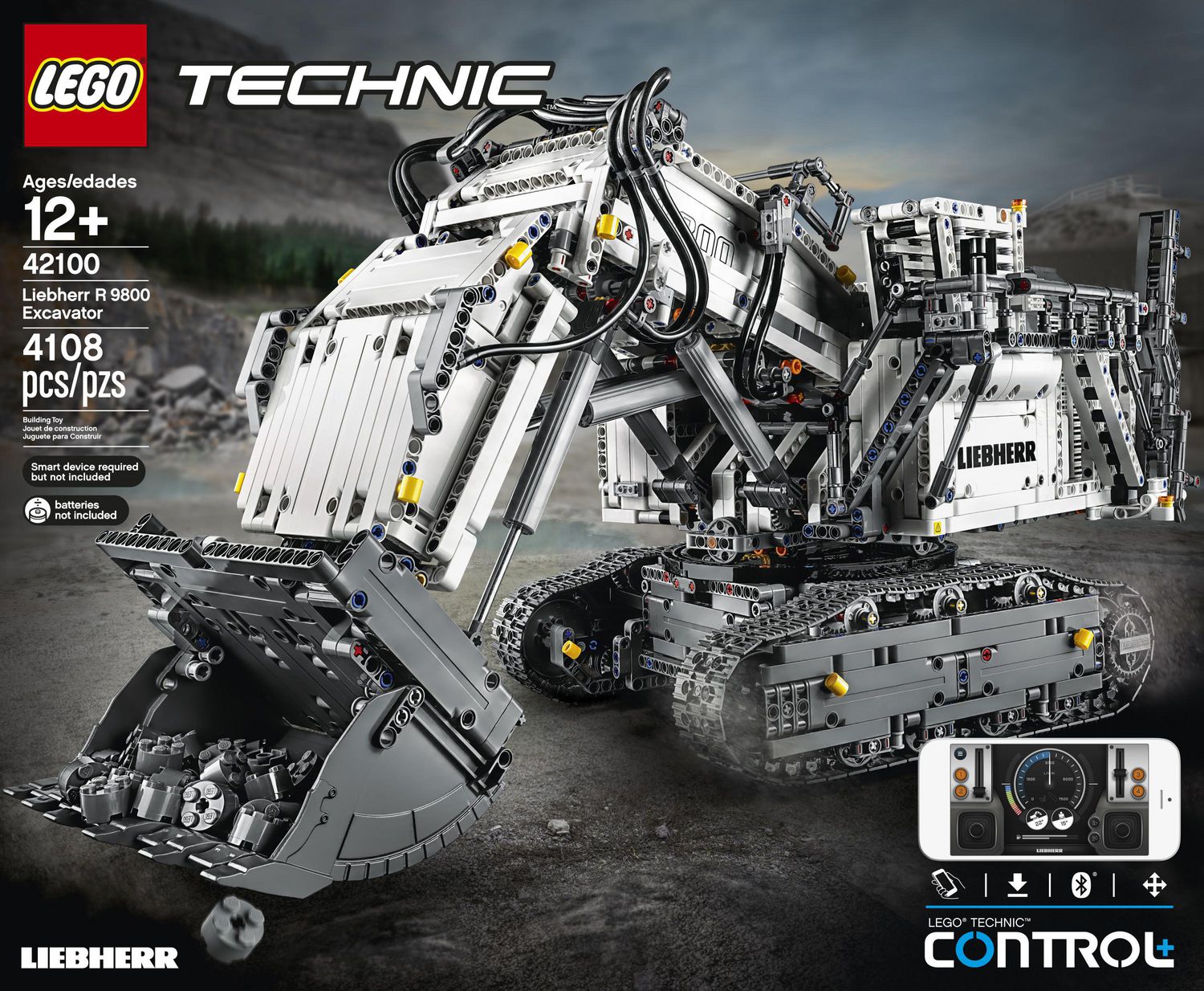 Lego liebherr r 9800 excavator 42100 sale