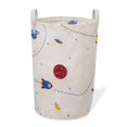 thumbnail image 1 of Safdie & Co. Panier De Lavage Pliable Imprimé Espace, 1 of 3