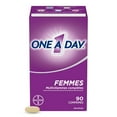 thumbnail image 2 of One A Day Multivitamin for Women – Daily for Women with Vitamins A, C, D and Zinc for Immune Support, Biotin, Calcium, Iron, 2 of 11