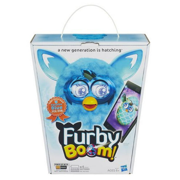 Furby Boom – Édition limitée – Bleu favori (Version anglaise)