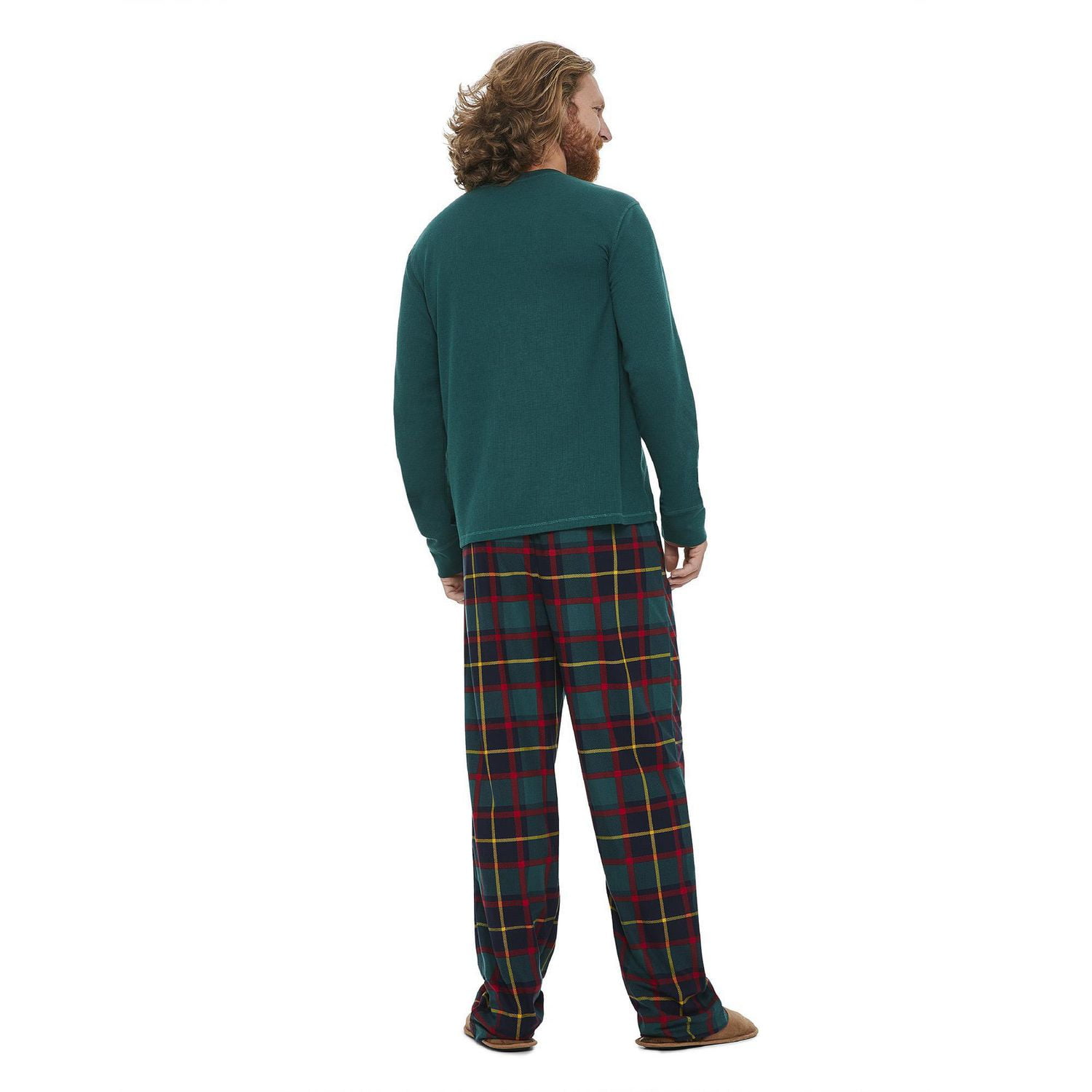 George Men's Holiday Pajamas 2-Piece Set
