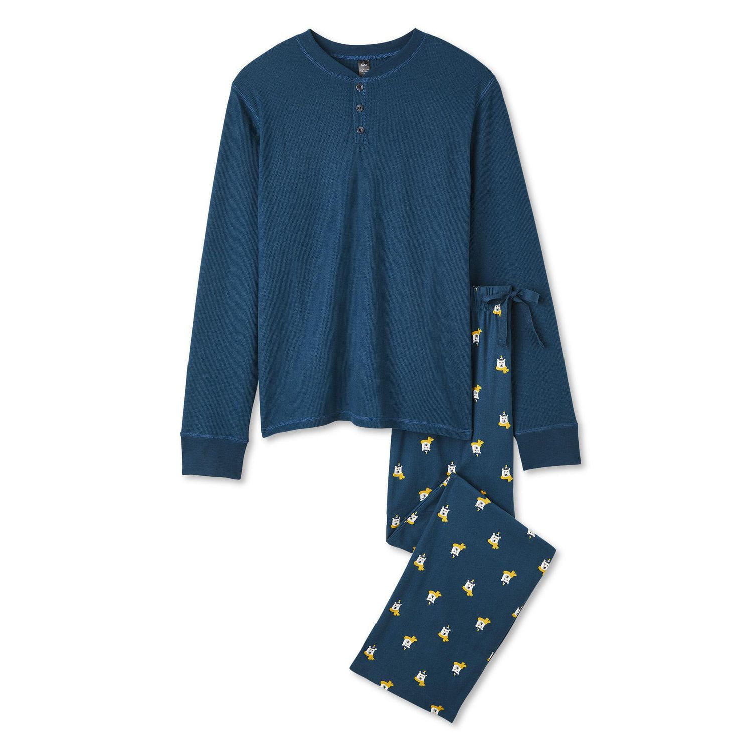 George Men's Holiday Pajamas 2-Piece Set