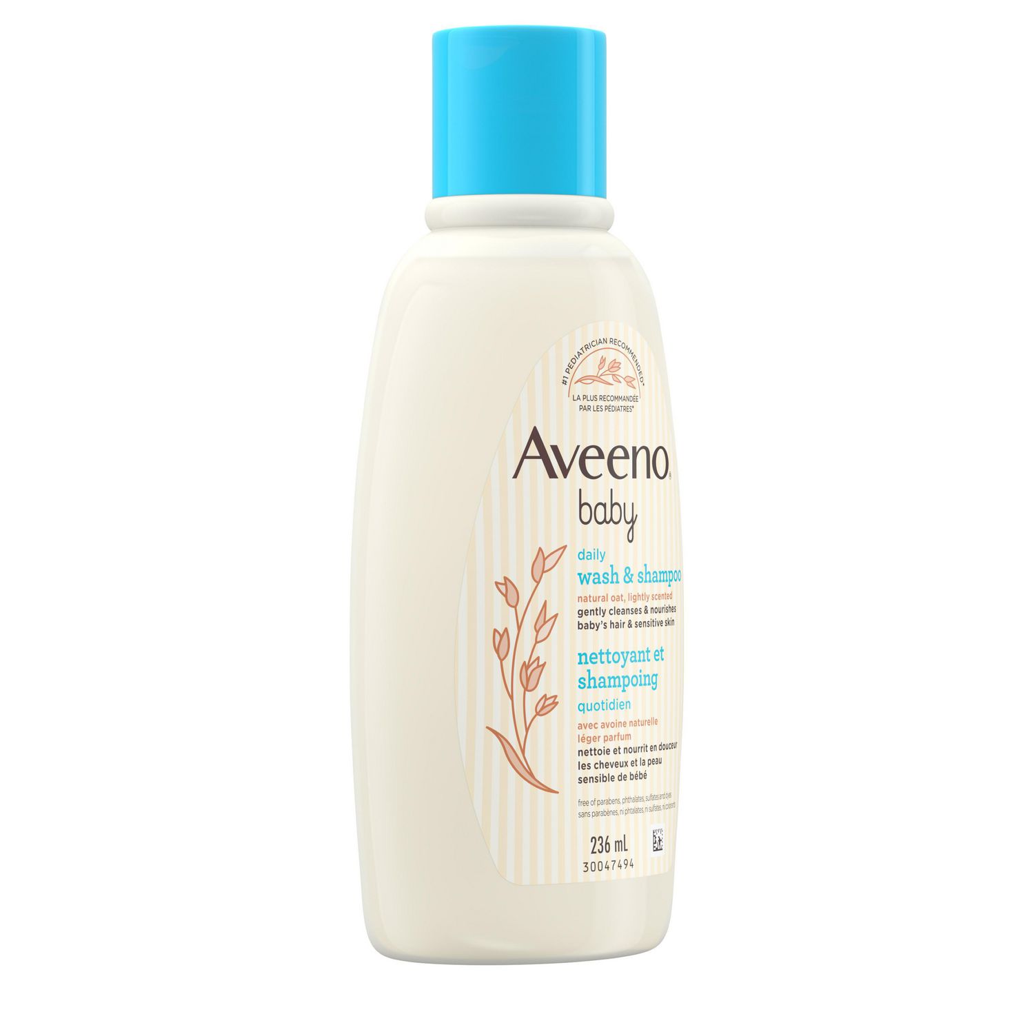 Aveeno Baby Wash Shampoo 236 mL Walmart