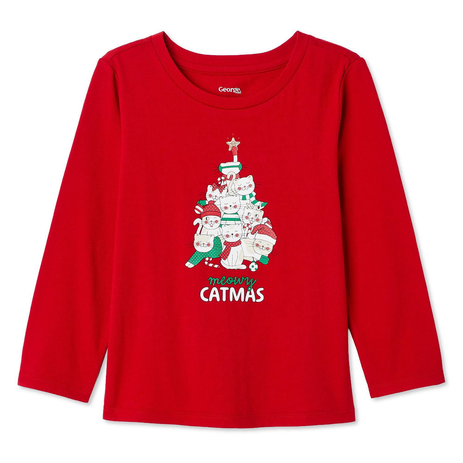 T-shirt à manches longues George pour petites filles