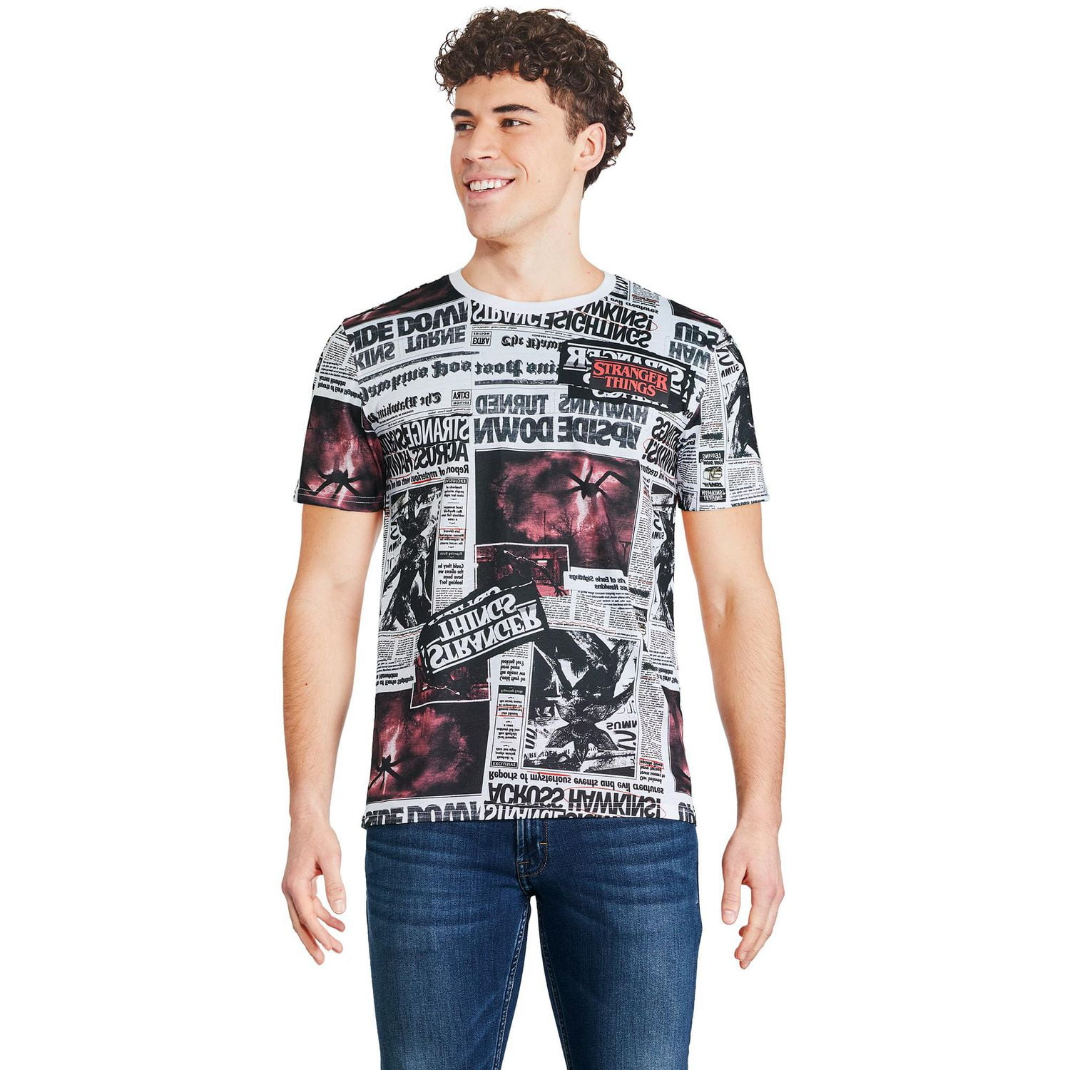 T-shirt Stranger Things Netflix pour hommes