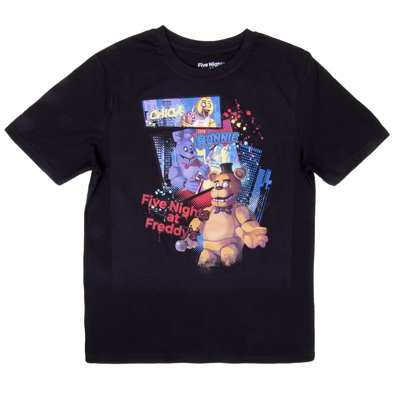 Five Nights at Freddy's Boy's Short Sleeve T-Shirt