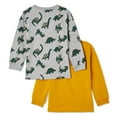 thumbnail image 2 of George Toddler Boys' Henley Tee 2-Pack, 2 of 2
