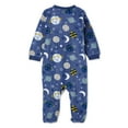 thumbnail image 2 of George Baby Boys' Micro Fleece Sleeper, 2 of 2