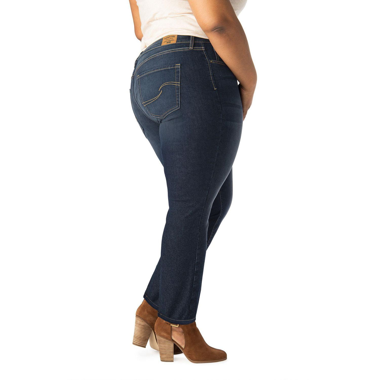 Signature levi strauss simply stretch best sale modern straight