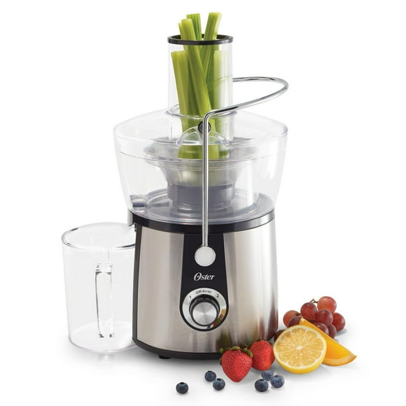 Oster Juice Extractor, Stainless Steel, 1000 Watts, 800 mL, 2 speed