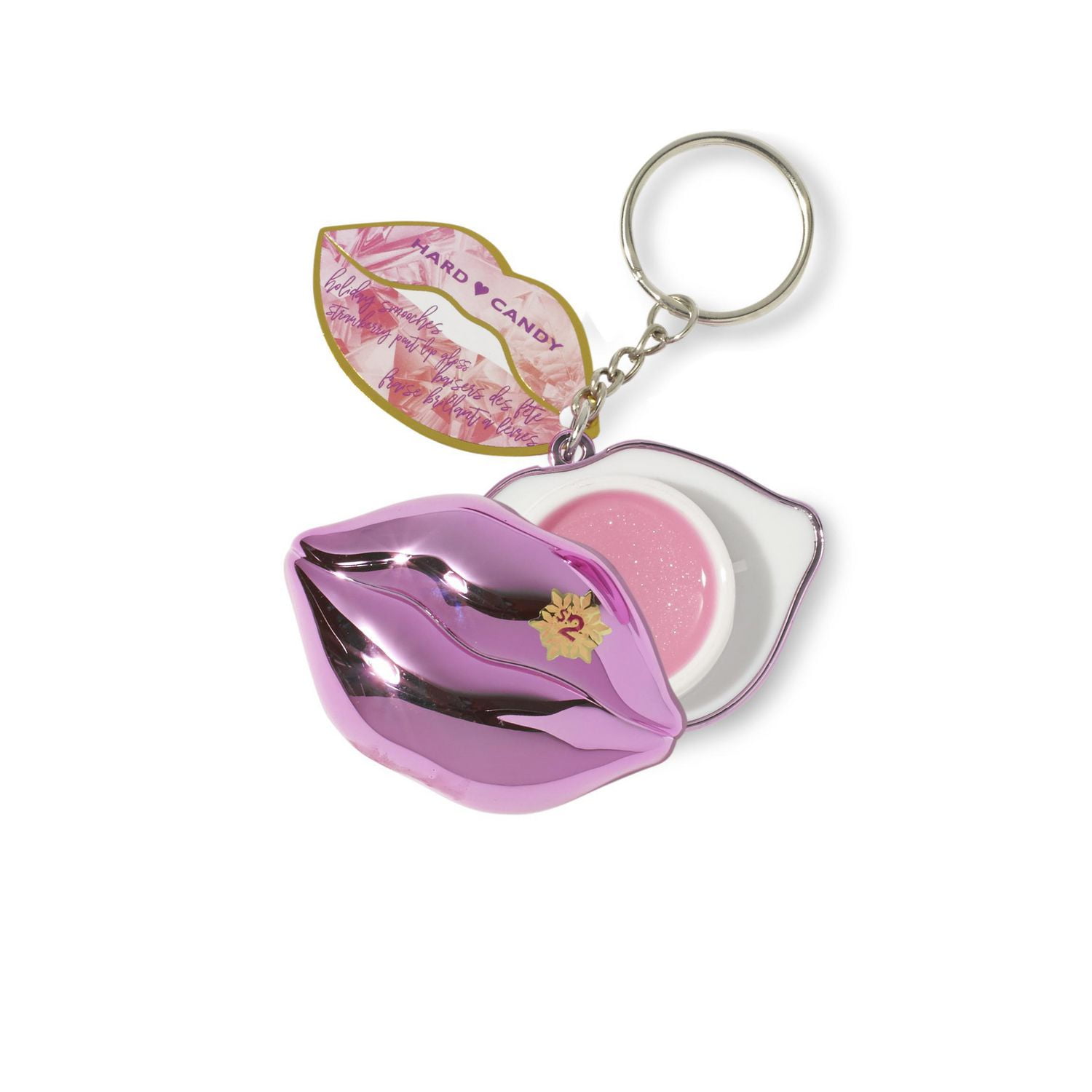 Hard Candy Holiday Smooches Strawberry Scented Moisturizing Lip Balm