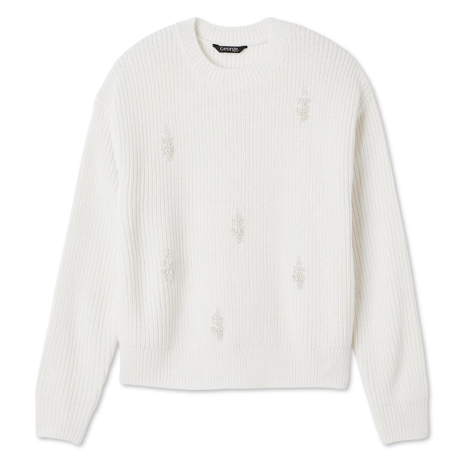 George Women's Pearl Sweater, Sizes XS-XXL