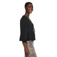 thumbnail image 2 of George Women's Tie Front Top, 2 of 6