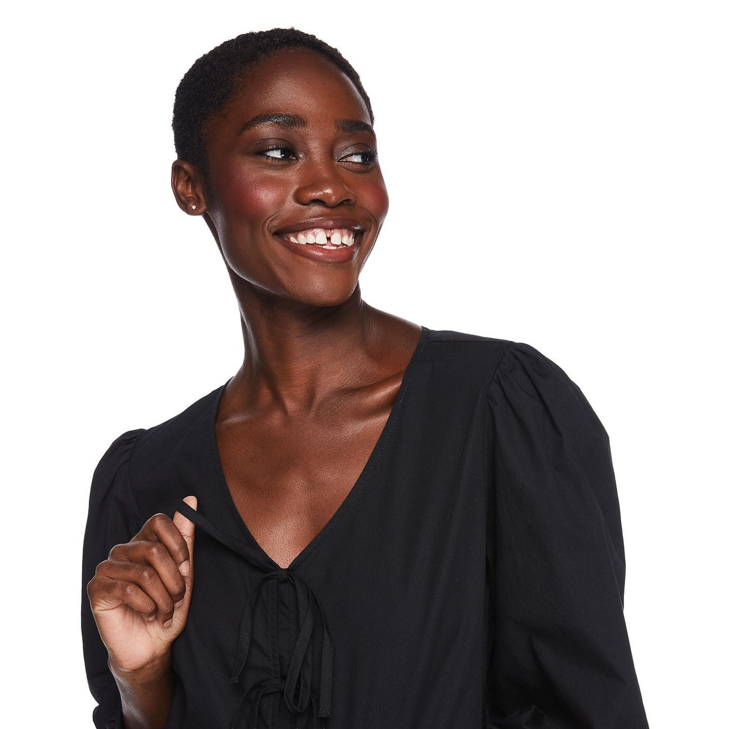 George Women's Tie Front Top