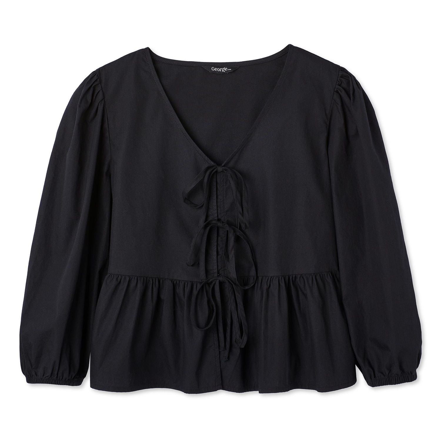 George Women's Tie Front Top