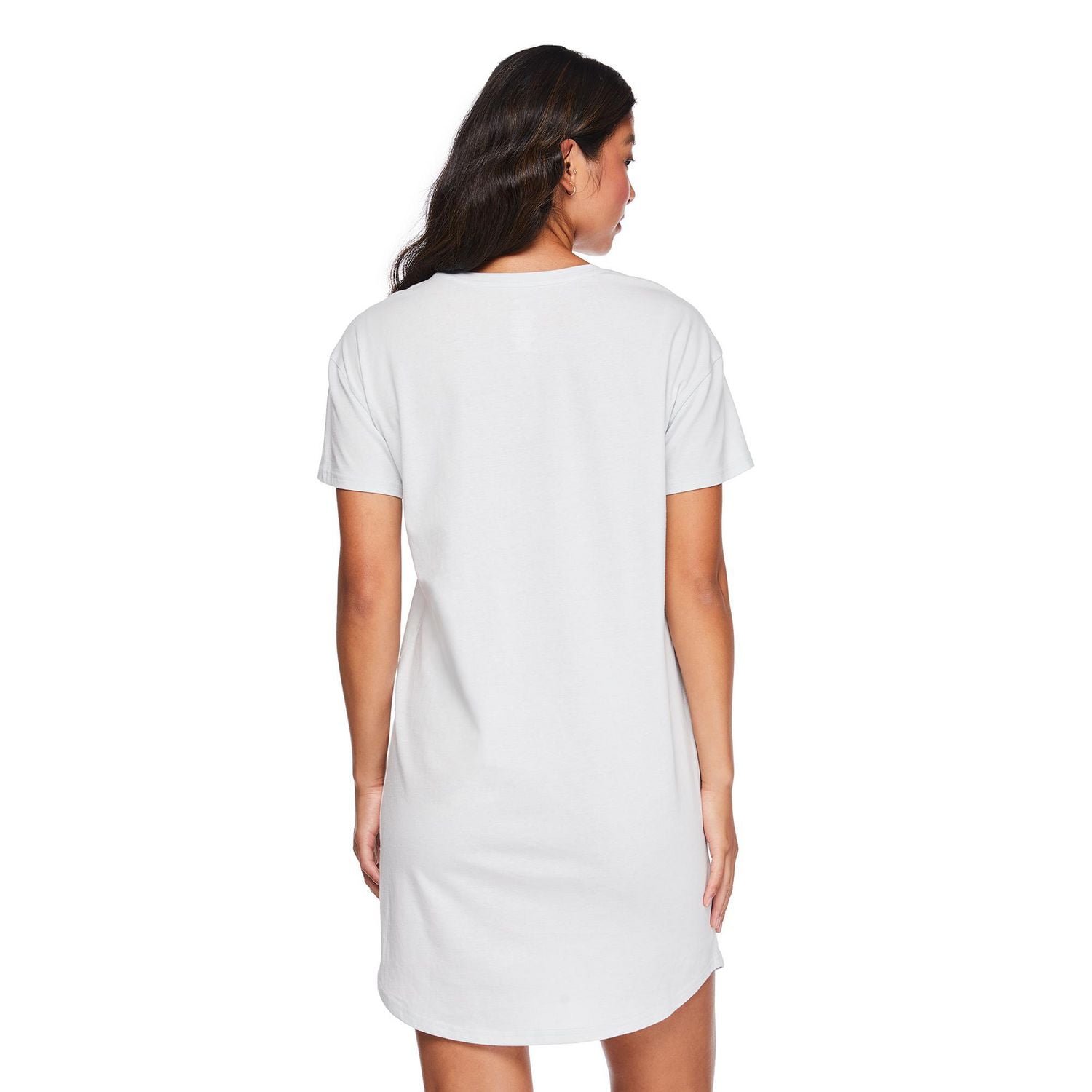Chemise de nuit à encolure ras du cou George pour femmes