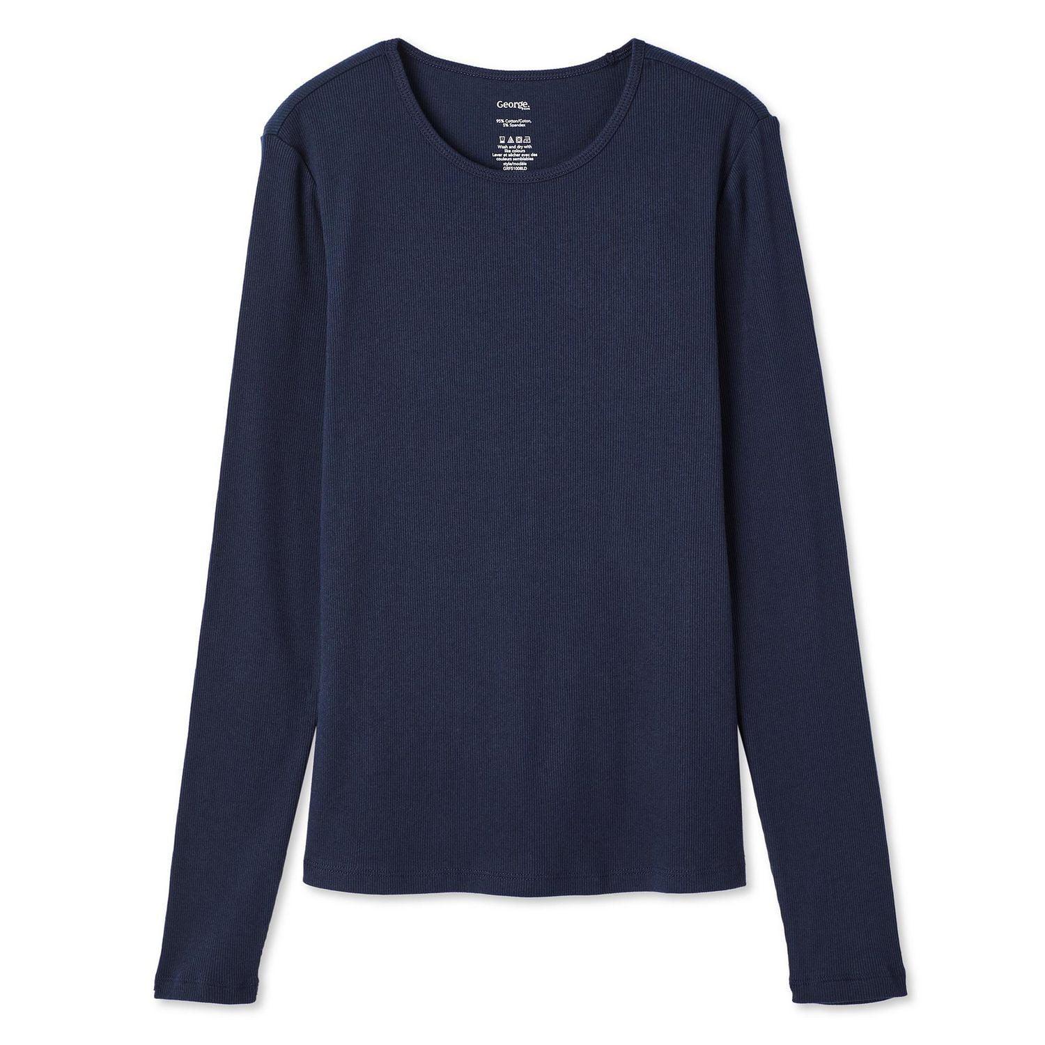 George Women's Long Sleeve Rib Tee